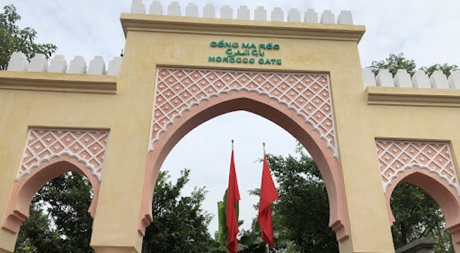 Марокканские ворота в Бави – символ дружбы двух народов. Фото: moroccoembassy.vn