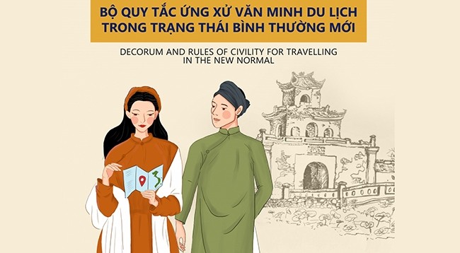 Кодекс поведения был опубликован на англо-вьетнамском языке. Фото: vietnamtourism.gov.vn