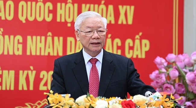 Генеральный секретарь ЦК КПВ Нгуен Фу Чонг. Фото: Данг Кхоа