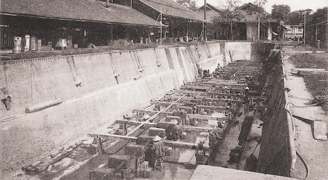 Строительство сухого дока продолжалось с 1884 по 1888 гг. Фото: congnghieptauthuyvietnam.vn