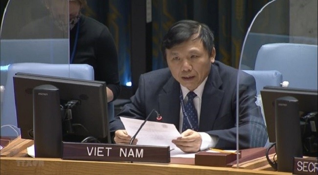 Глава Постоянной миссии Вьетнама при ООН, Посол Данг Динь Кюи. Фото: VNA