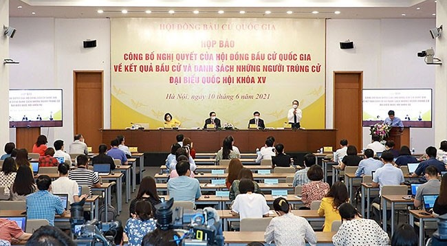 Общий вид пресс-конференции. Фото: Зюи Линь