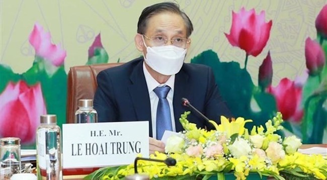 Глава Отдела по внешним связям ЦК КПВ Ле Хоай Чунг. Фото: VNA
