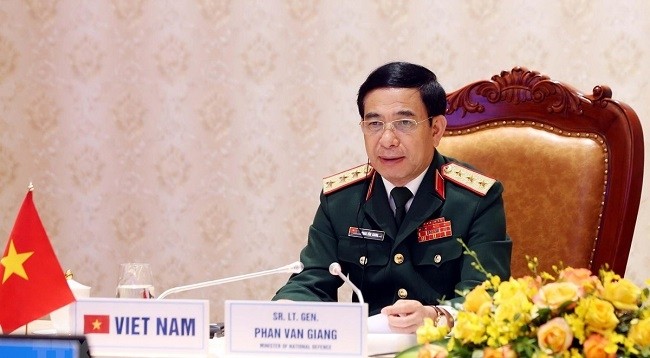 Генерал-полковник Фан Ван Жанг, Министр обороны Вьетнама. Фото: VNA