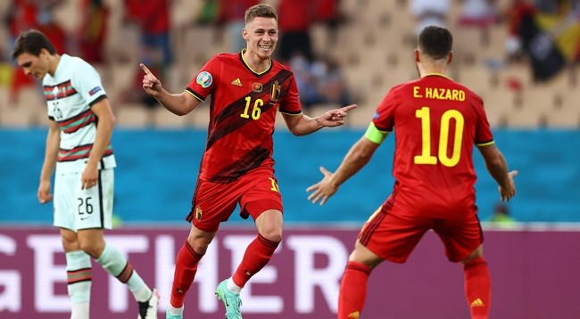 Сборная Бельгии одержала победу со счетом 1:0. Фото: Getty Images