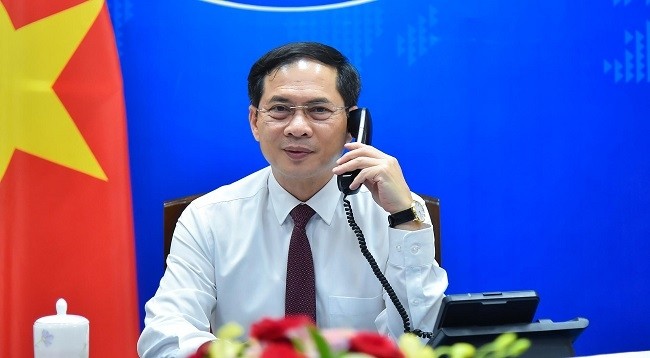 Министр иностранных дел Вьетнама Буй Тхань Шон. Фото: МИД Вьетнама 