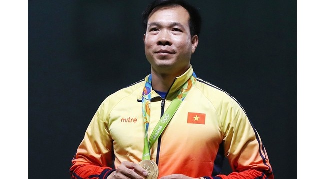 Хоанг Суан Винь завоевал золотую медаль на Олимпийских играх-2016 в Рио-де-Жанейро (Бразилия). Фото: Olympic