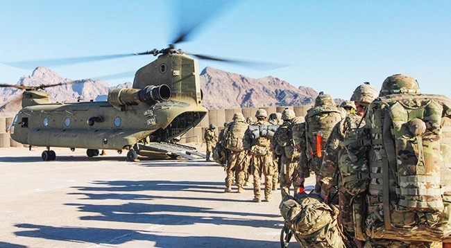 Американские военнослужащие покидают Афганистан. Фото: Рейтер