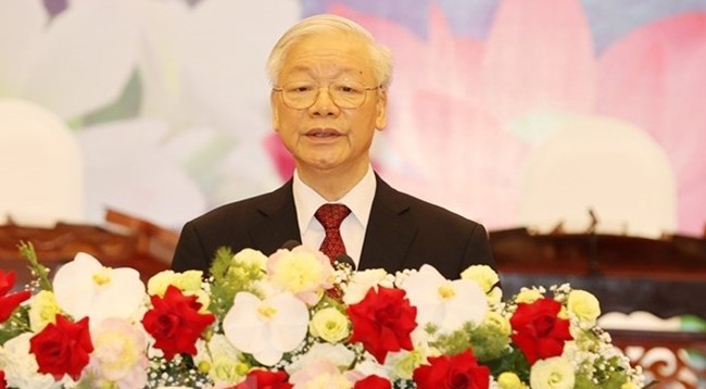 Генеральный секретарь ЦК КПВ Нгуен Фу Чонг.