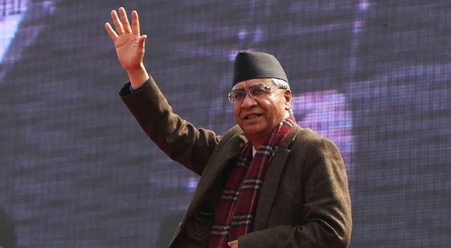 Премьер-министр Непала Шер Бахадур Деуба. Фото: wefornews.com