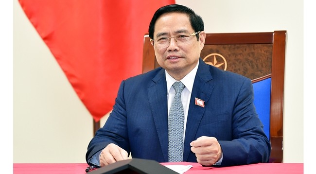 Премьер-министр Фам Минь Тьинь. Фото: VGP