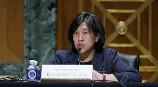 Торговый представитель США Кэтрин Тай. Фото: VNA