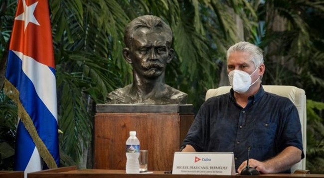 Первый секретарь ЦК КПК, Президент Кубы Мигель Диас-Канель Бермудес. Фото: Гранма