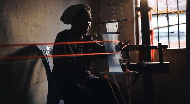 Фото из видеоклипа автора Champasix «Тямская парчовая ремесленная деревня Мингиеп (Ниньтхуан)». Фото: Чунг Хынг