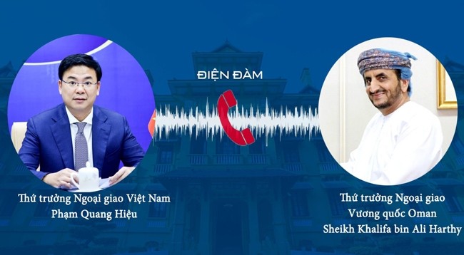 Два заместителя министра обсудили и согласовали меры по дальнейшему укреплению сотрудничества. Фото: МИД Вьетнама