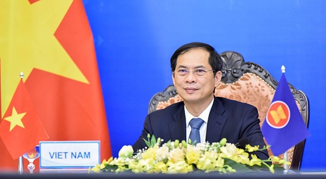 Министр иностранных дел Вьетнама Буй Тхань Шон. Фото: МИД Вьетнама