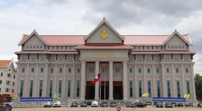 Новое здание Национальной ассамблеи Лаоса. Фото: Чан Суан Шон – Ле Зюи Тоан