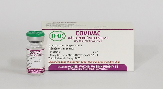 Вакцина против Covid-19 Covivac. Фото: Тхиен Лам