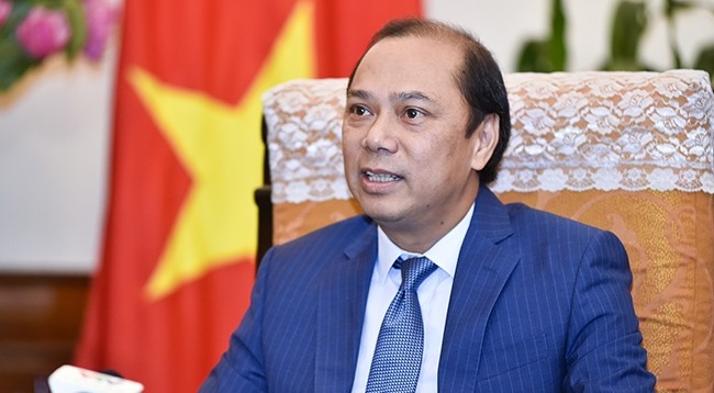 Заместитель министра иностранных дел Нгуен Куок Зунг.