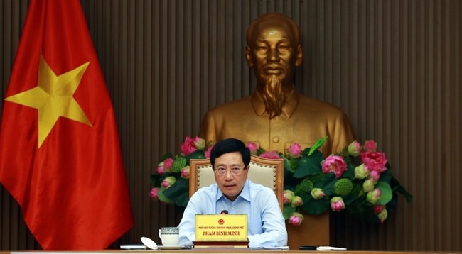 Постоянный Вице-премьер Фам Бинь Минь. Фото: VGP