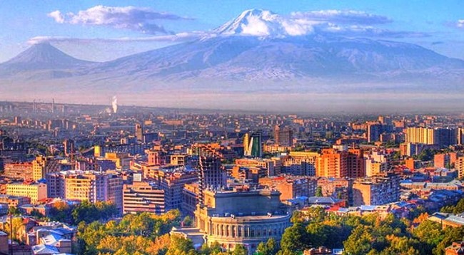 Ереван – столица Армении. Фото: jettravel.ru