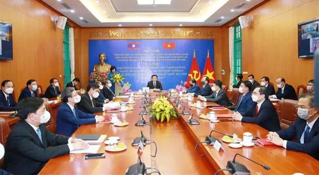Вьетнамская делегация на конференции. Фото: VNA