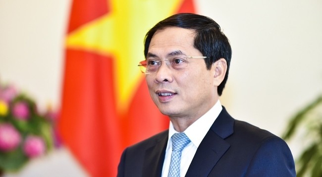 Министр иностранных дел Вьетнама Буй Тхань Шон. Фото: МИД Вьетнама