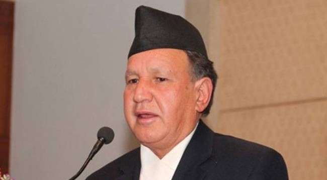Министр иностранных дел Непала Нараян Хадка. Фото: khabarhub.com