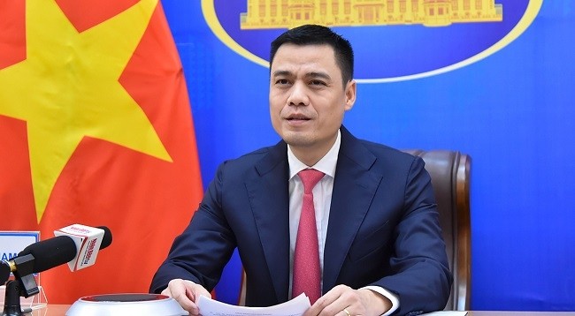 Заместитель министра иностранных дел Вьетнама Данг Хоанг Жанг. Фото: МИД Вьетнама 