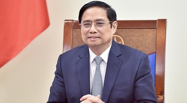 Премьер-министр Вьетнама Фам Минь Тьинь. Фото: Нят Бак 