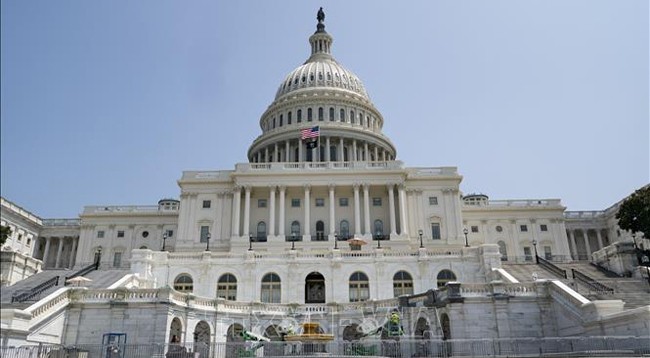 Здание Конгресса США. Фото: VNA