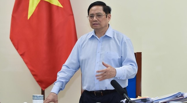 Премьер-министр Фам Минь Тьинь. Фото: Нят Бак