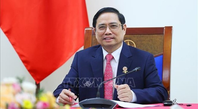 Премьер-министр Фам Минь Тьинь. Фото: VNA