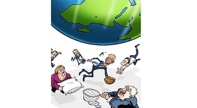 Карикатура Hajo De Reijger