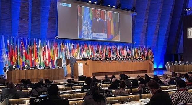 Общий вид 41-й сессии Генеральной конференции ЮНЕСКО. Фото: VNA