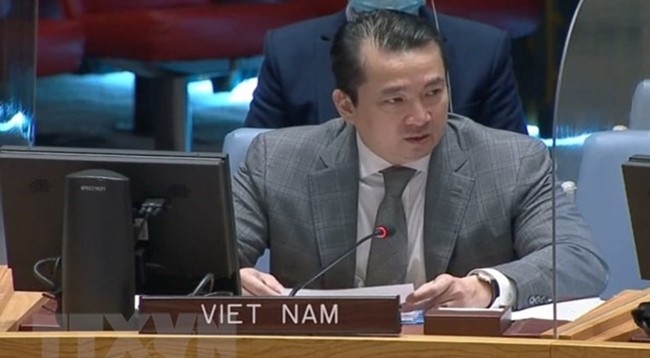 Посол Фам Хай Ань, поверенный в делах Вьетнама при ООН. Фото: VNA