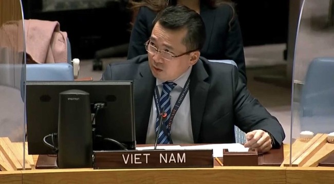 Временный поверенный в делах Вьетнама при ООН, Посол Фам Хай Ань. Фото: Постоянная миссия Вьетнама при ООН