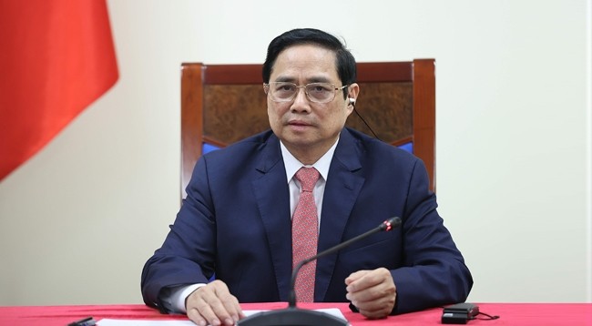 Премьер-министр Фам Минь Тьинь. Фото: МИД Вьетнама