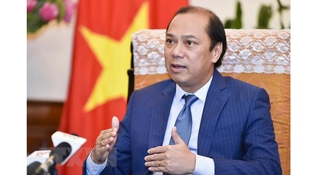 Заместитель министра иностранных дел Вьетнама Нгуен Куок Зунг. Фото: VNA