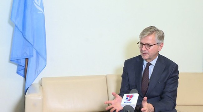 Заместитель генерального секретаря ООН по миротворческим операциям Жан-Пьер Лакруа. Фото: VNA