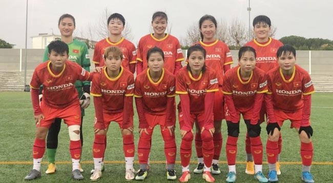 Стартовый состав вьетнамской сборной. Фото: Федерация футбола Вьетнама