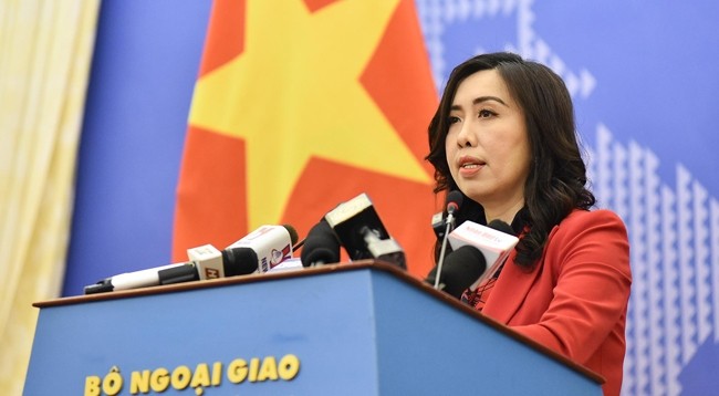 Официальный представитель Министерства иностранных дел Ле Тхи Тху Ханг. Фото: МИД Вьетнама