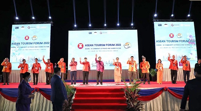 Церемония открытия Туристического форума АСЕАН 2022 года. Фото: SPM page