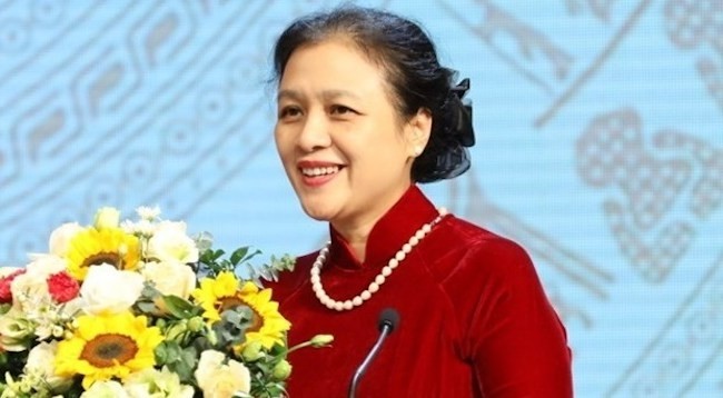 Посол Нгуен Фыонг Нга, Председатель Союза обществ дружбы Вьетнама.