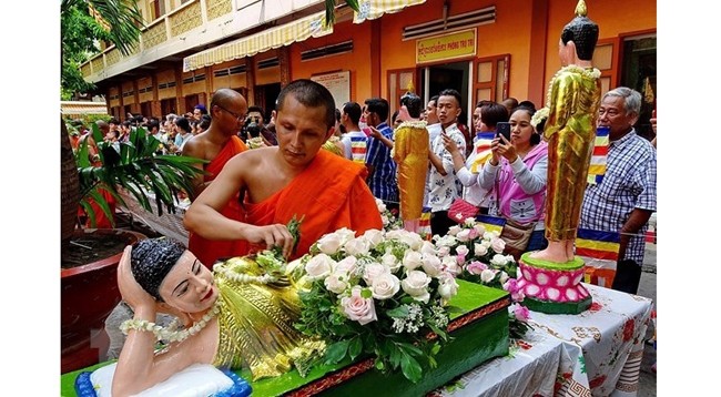 «Чаул Чам Тхмей» – Новогодний праздник по традиционному календарю народности Кхмер. Фото: VNA