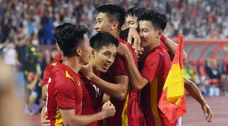Сборная U23 Вьетнама одержала убедительную победу. Фото: Тхань Дат