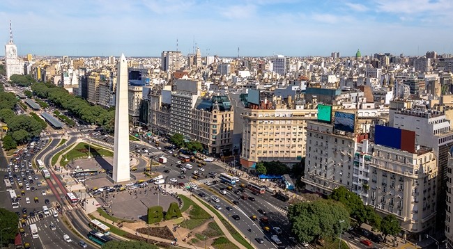 Буэнос-Айрес – столица Аргентины. Фото: Shutterstock