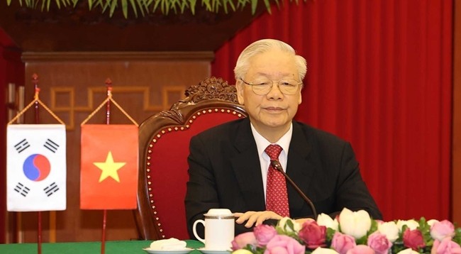 Генеральный секретарь ЦК КПВ Нгуен Фу Чонг. Фото: VNA