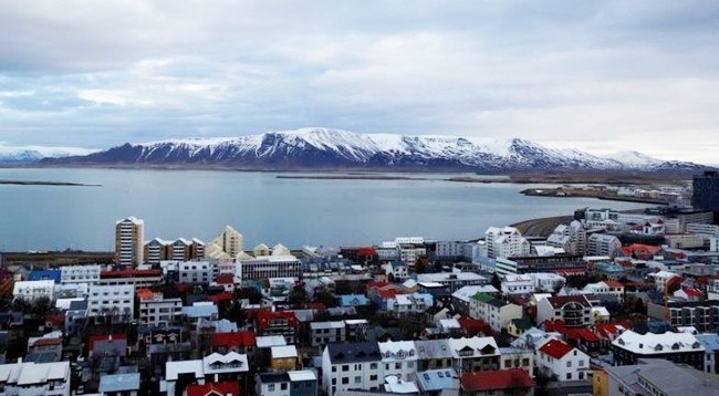 Рейкьявик – столица Исландии. Фото: Рейтер
