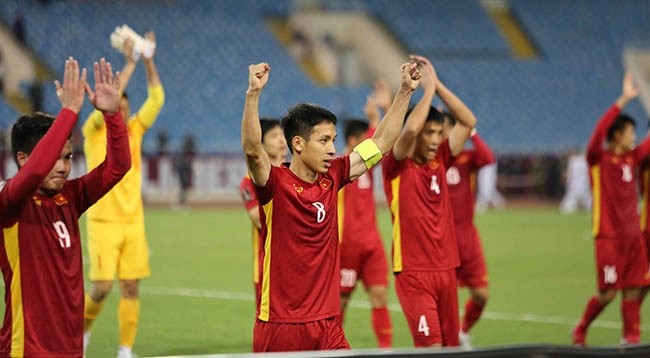 Вьетнамская команда входит в топ-100 с ноября 2018 года по настоящее время. Фото: Федерация футбола Вьетнама